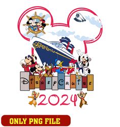 Disney mickey cruise 2024 png