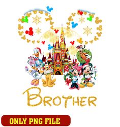 Disney mickey head brother png