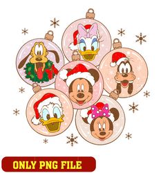 Disney Mickey Mouse Friends Christmas png