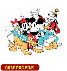 Disney mickey mouse friends png