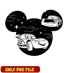 Disney Mouse McQueen Cars png