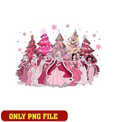 Disney Princess Christmas Pink Png