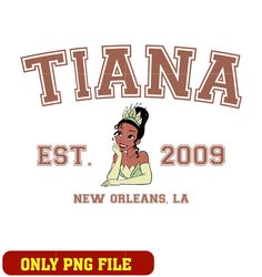 Disney princess tiana est 2009 png, Disney princess png