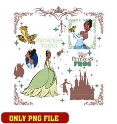Disney the princess frog png