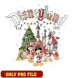 Disneyland Est 1955 png, mickey mouse png
