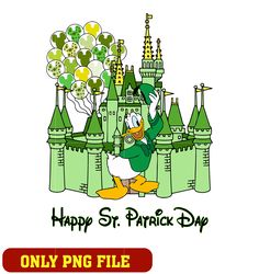 Duck donald St Patricks Day png