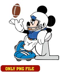 Football Mouse png, mickey mouse png
