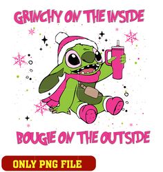 Grinch on the Inside Bougie on the Outside png