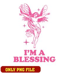 I'm A Blessing logo png