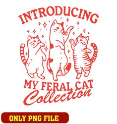 Introducing my feral cat collection logo png