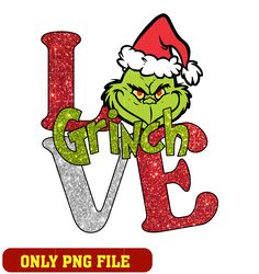 love grinch logo png