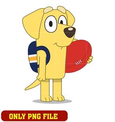 Luck png, Bluey vector png