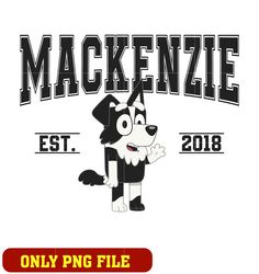 Mackenzie est 2018 cartoon png