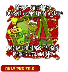 Merry Christmas Grinch png