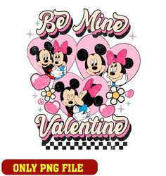 Mickey be mine valentine png