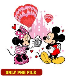 Mickey couple valentine png