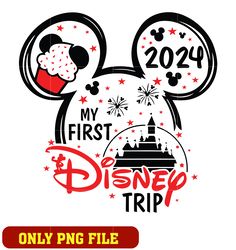 Mickey disney trip castle 2024 png