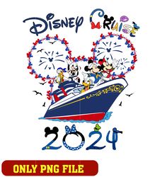 Mickey friends disney cruise 2024 png