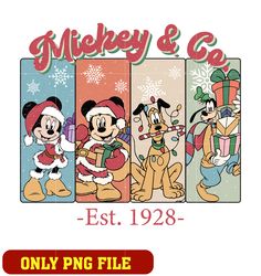 Mickey mouse and dog png