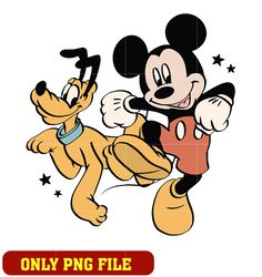 Mickey mouse and pluto png