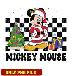 Mickey mouse cute christmas png