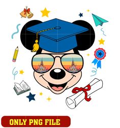 Mickey Mouse Graduation png
