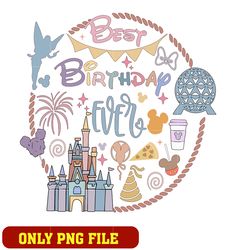 Mickey mouse head birthday boy png