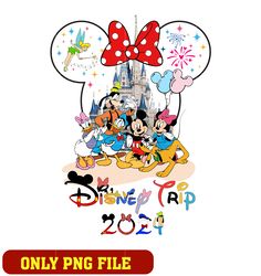 Minnie castle disney trip 2024 logo png