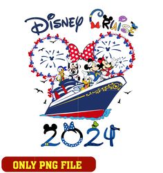 Minnie friends disney cruise 2024 png
