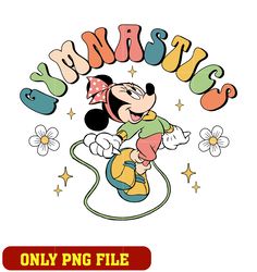 Minnie mouse Gymnastics png