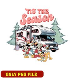 Tis the Season mouse and friends png