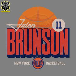 Jalen Brunson New York Knicks NBA Player SVG
