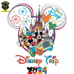 Funny Disney Trip 2024 Friends Mickey Ears PNG
