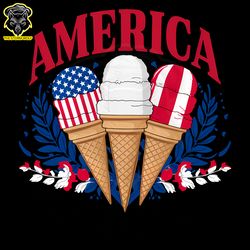 Ice Cream America Tastes Like Freedom PNG