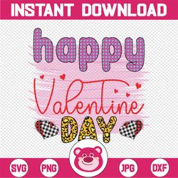 Happy Valentines Day Leopard PNG, Valentine's Day PNG, Love, Leopard and Buffalo, Digital Download