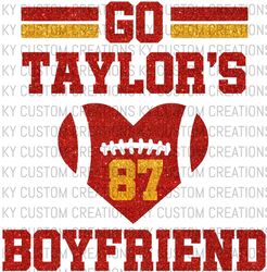 Superbowl PNG Go Taylors Boyfriend Digital Download High Quality