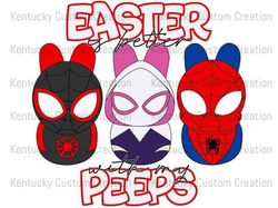 Spiderman Easter Peeps PNG Sublimation File