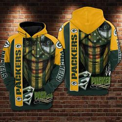Green Bay Packers Hoodie 3D Style2939 All Over Printed