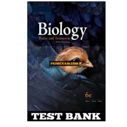 Biology Today and Tomorrow With Physiology 6th Edition Starr Test Bank