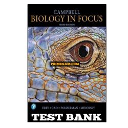 Campbell Biology in Focus 3rd Edition Urry Test Bank