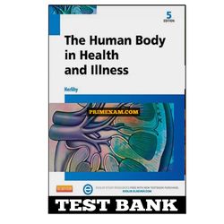 Human Body in Health and Illness 5th Edition Herlihy Test Bank