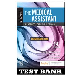 Kinns The Medical Assistant 14th Edition Niedzwiecki Test Bank