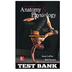 Essentials Of Anatomy And Physiology 7th Edition Lapres Test Bank