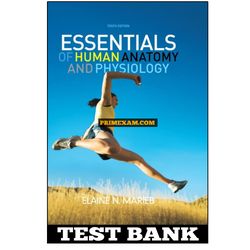 Essentials of Human Anatomy & Physiology 10th Edition Test Bank