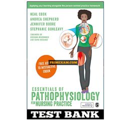 Essentials of Pathophysiology for Nursing Practice 1st Edition Cook Test Bank