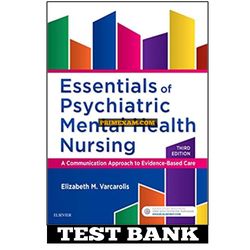 Essentials Of Psychiatric Mental Health Nursing 3rd Edition Varcarolis Test Bank