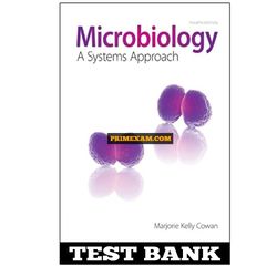 Microbiology A Systems Approach 4th Edition Cowan Test Bank
