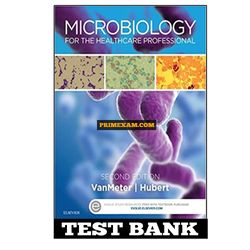 Microbiology for the Healthcare Professional 2nd Edition VanMeter Test Bank