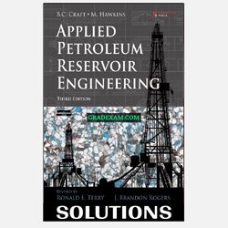 Applied Petroleum Reservoir Engineering 3rd Edition Solution Manual