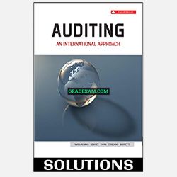 Auditing An International Approach 8th Edition Smieliauskas Solutions Manual